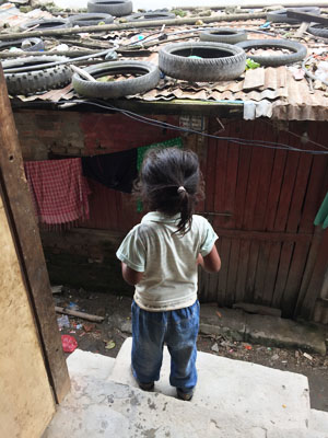 Nepal: Little Girl Looking Out